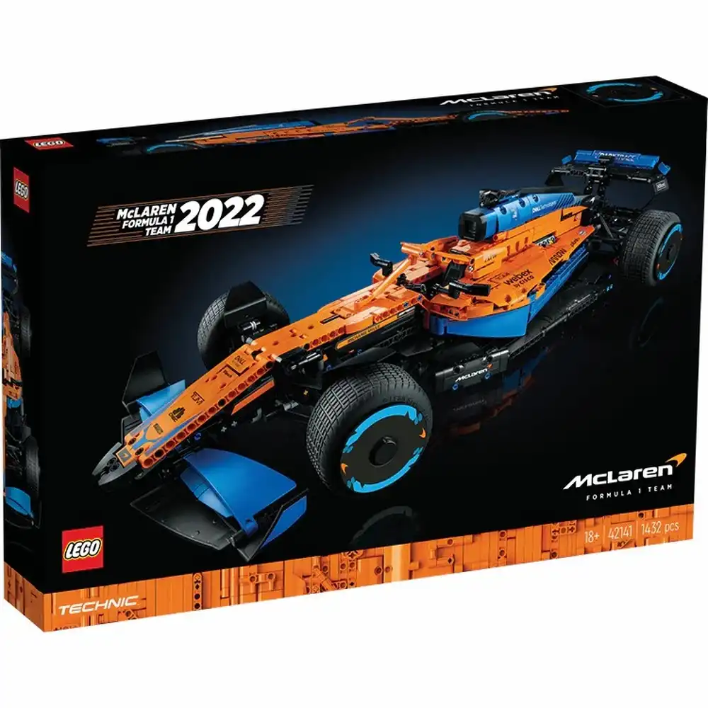 LEGO - Technic McLaren Formula 1 Race Car 1432 Pieces - 42141