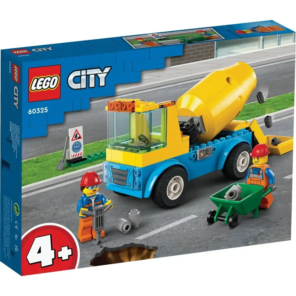 LEGO - City Cement Mixer 85 Pieces - 60325