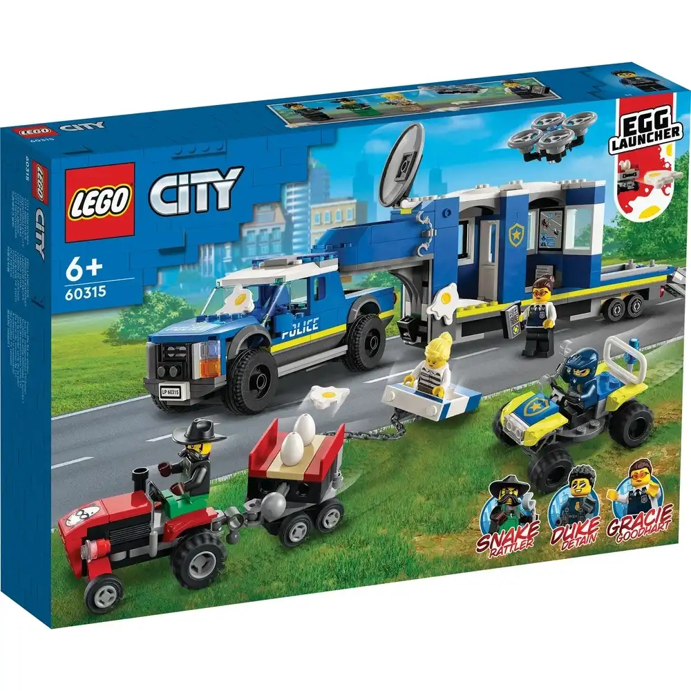 LEGO - City Police Mobile Command Truck 436 Pieces - 60315