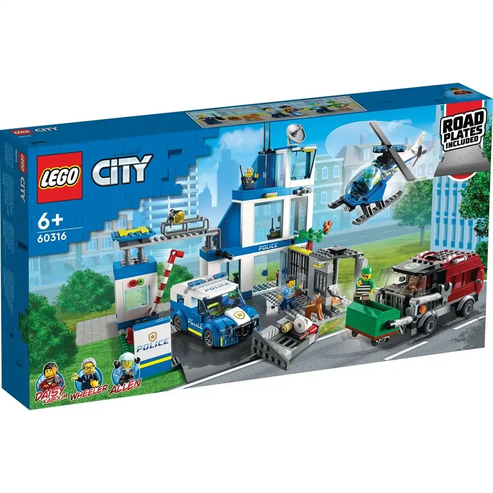 LEGO - City Police Station 668 Pieces - 60316