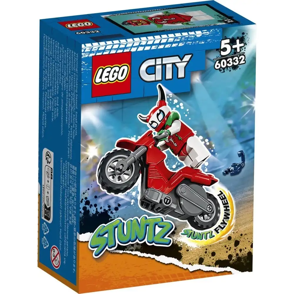 LEGO - City Reckless Scorpio Stunt Bike 15 Pieces - 60332