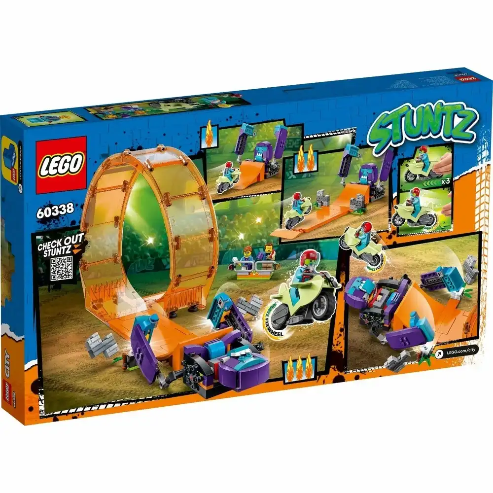 LEGO - City Smashing Chimpanzee Stunt Loop 226 Pieces - 60338