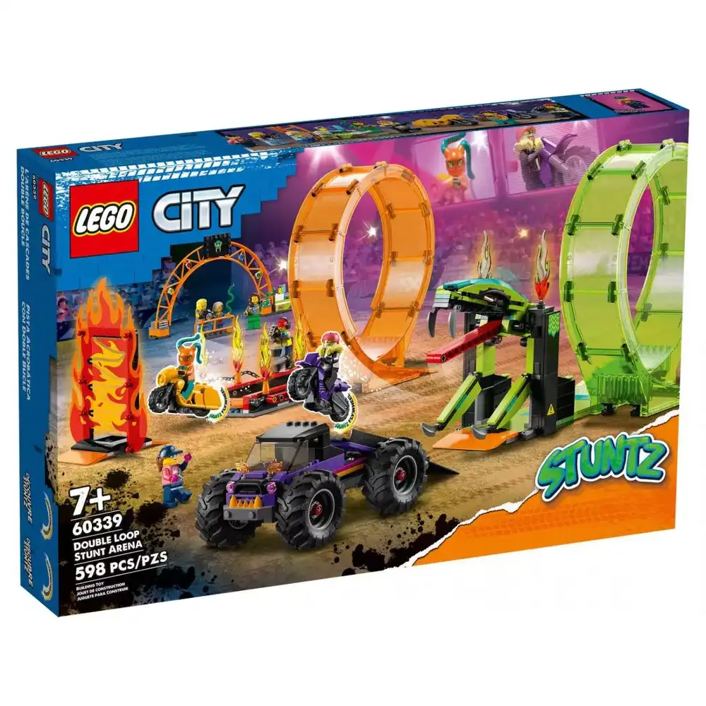 LEGO - Double Loop Stunt Arena 598 Pieces - 60339
