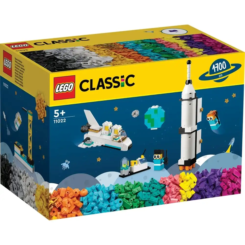 LEGO - Classic Space Mission 1700 Pieces - 11022
