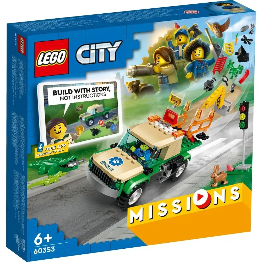 LEGO - City Wild Animal Rescue Missions 246 Pieces - 60353