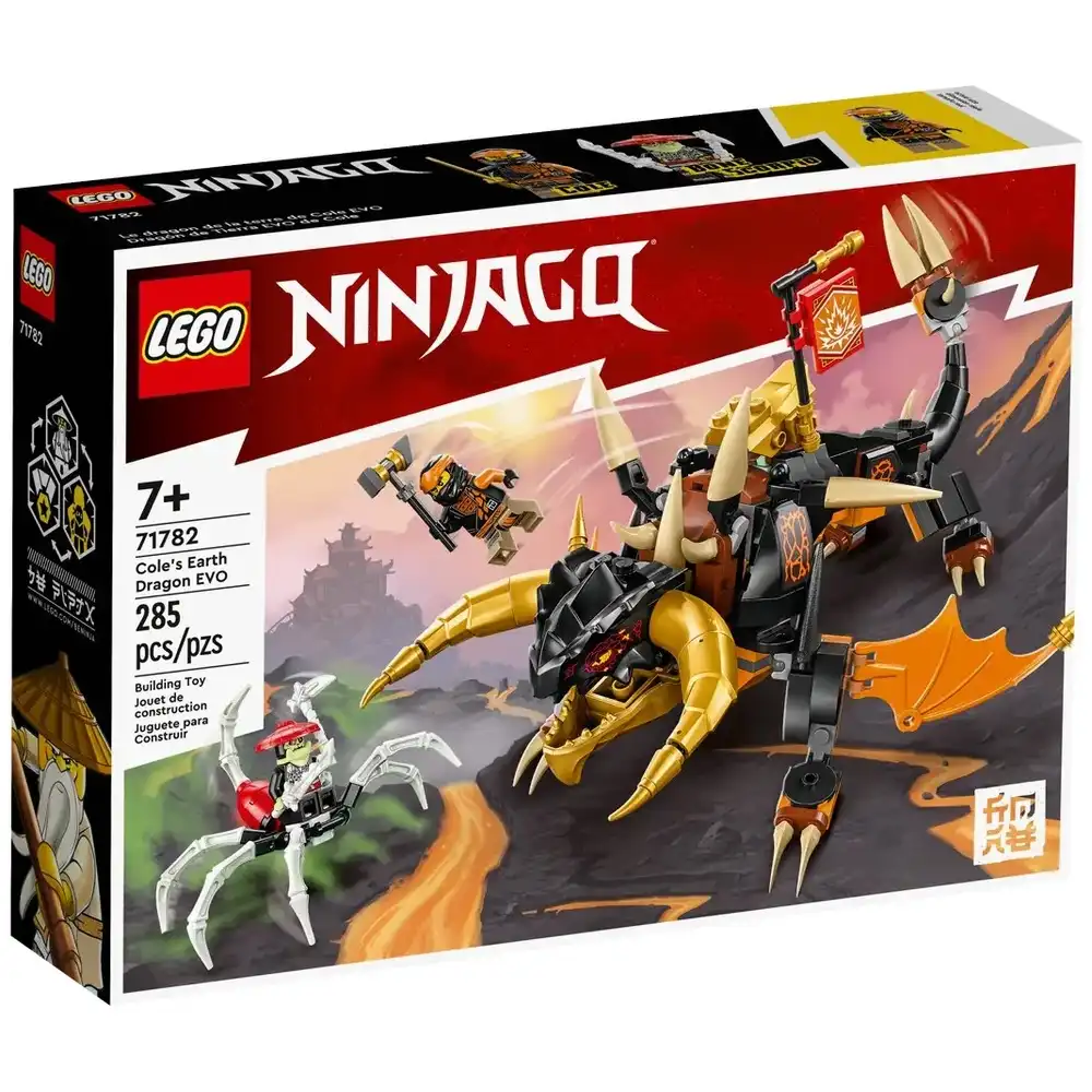LEGO - Ninjago Cole’s Earth Dragon EVO 285 Pieces - 71782