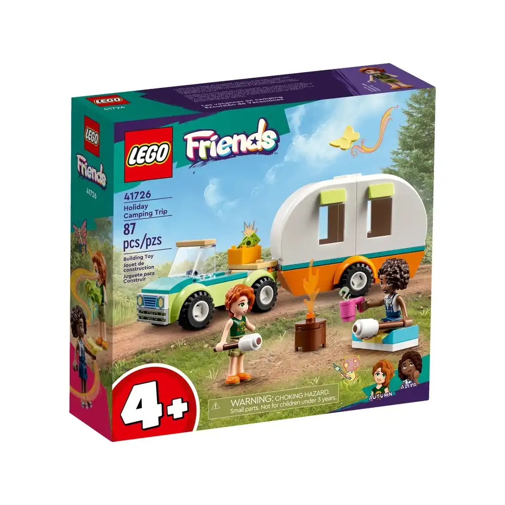 LEGO - Friends Holiday Camping Trip 87 Pieces - 41726