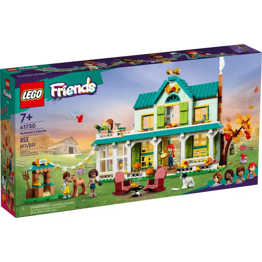 LEGO - Friends Autumn's House 853 Pieces - 41730