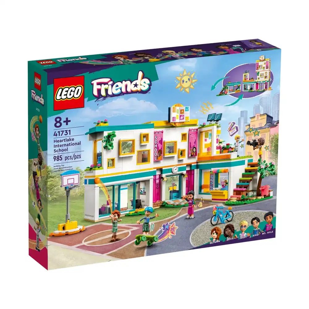 LEGO - Friends Heartlake International School 985 Pieces - 41731