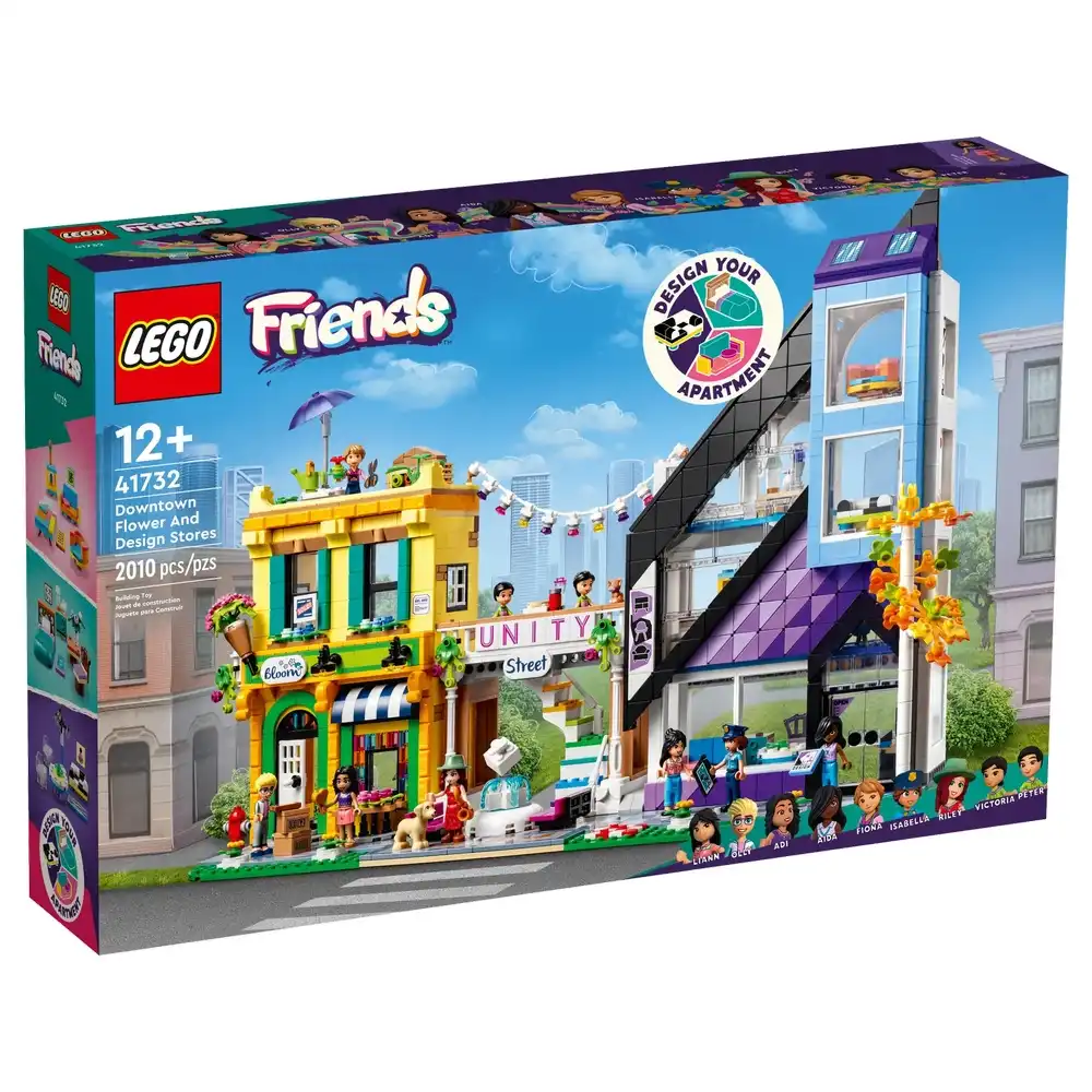 LEGO - Friends Downtown Flower and Design Stores 2010 Pieces - 41732