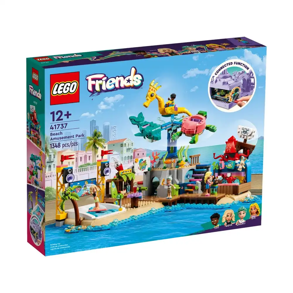 LEGO - Friends Beach Amusement Park 1348 Pieces - 41737