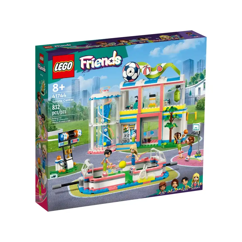 LEGO - Friends Sports Centre 832 Pieces - 41744