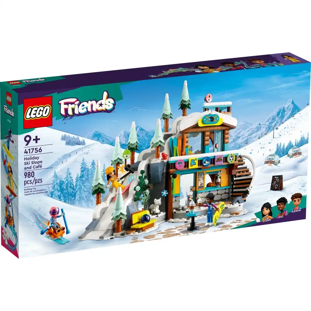 LEGO - Friends Holiday Ski Slope and Café 980 Pieces - 41756
