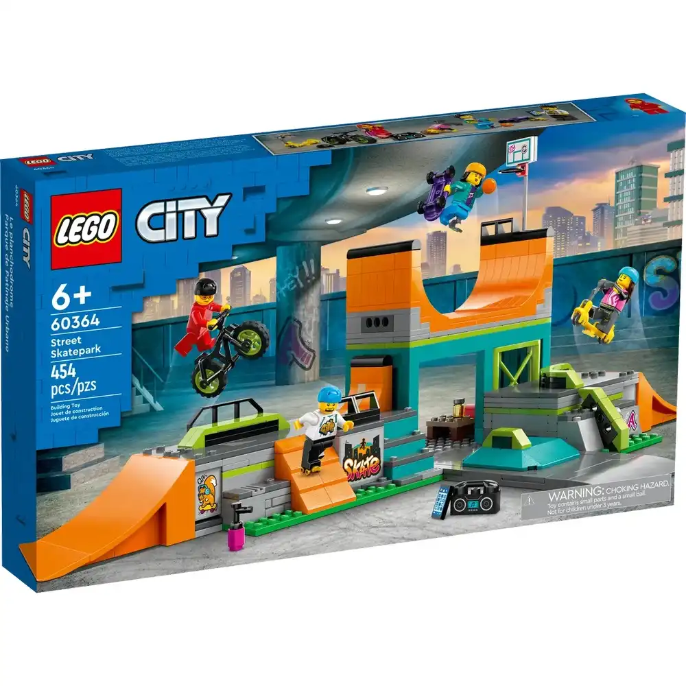 LEGO - City Street Skate Park 454 Pieces - 60364
