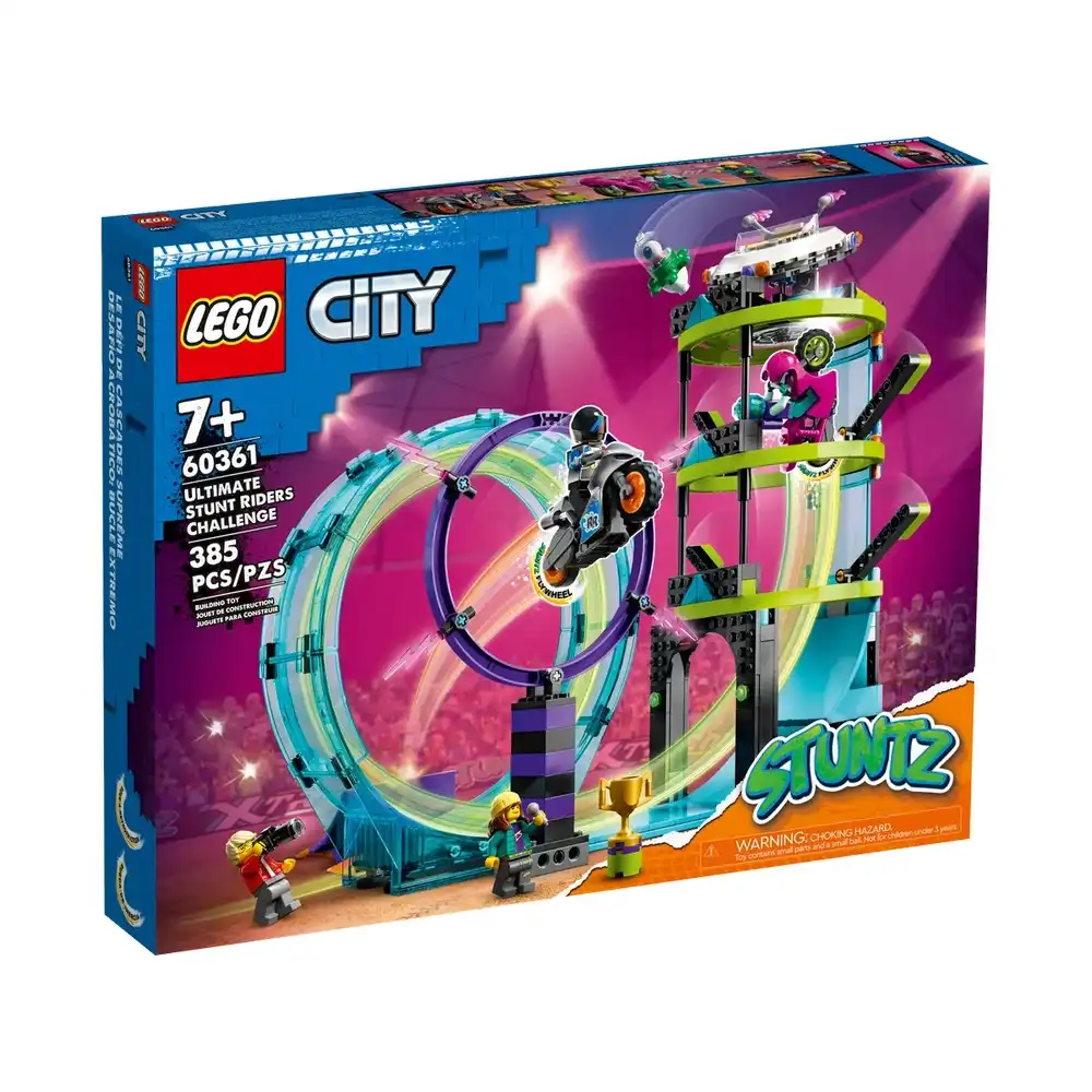 LEGO - City Ultimate Stunt Riders Challenge 385 Pieces - 60361