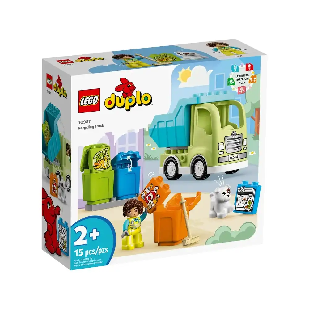LEGO - Duplo Recycling Truck 15 Pieces - 10987