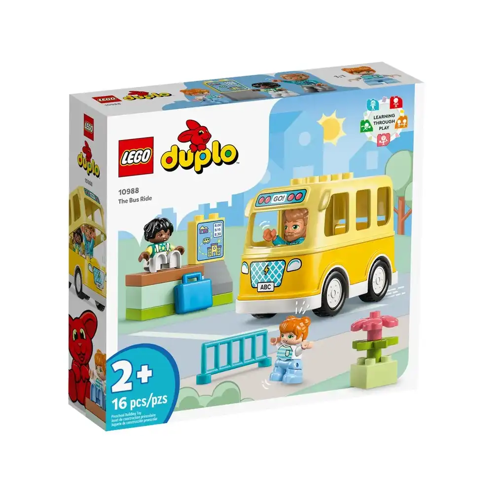 LEGO - Duplo The Bus Ride 16 Pieces - 10988