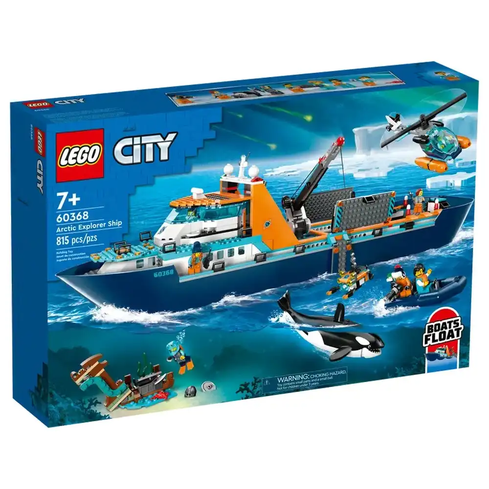 LEGO - City Arctic Explorer Ship 815 Pieces - 60368