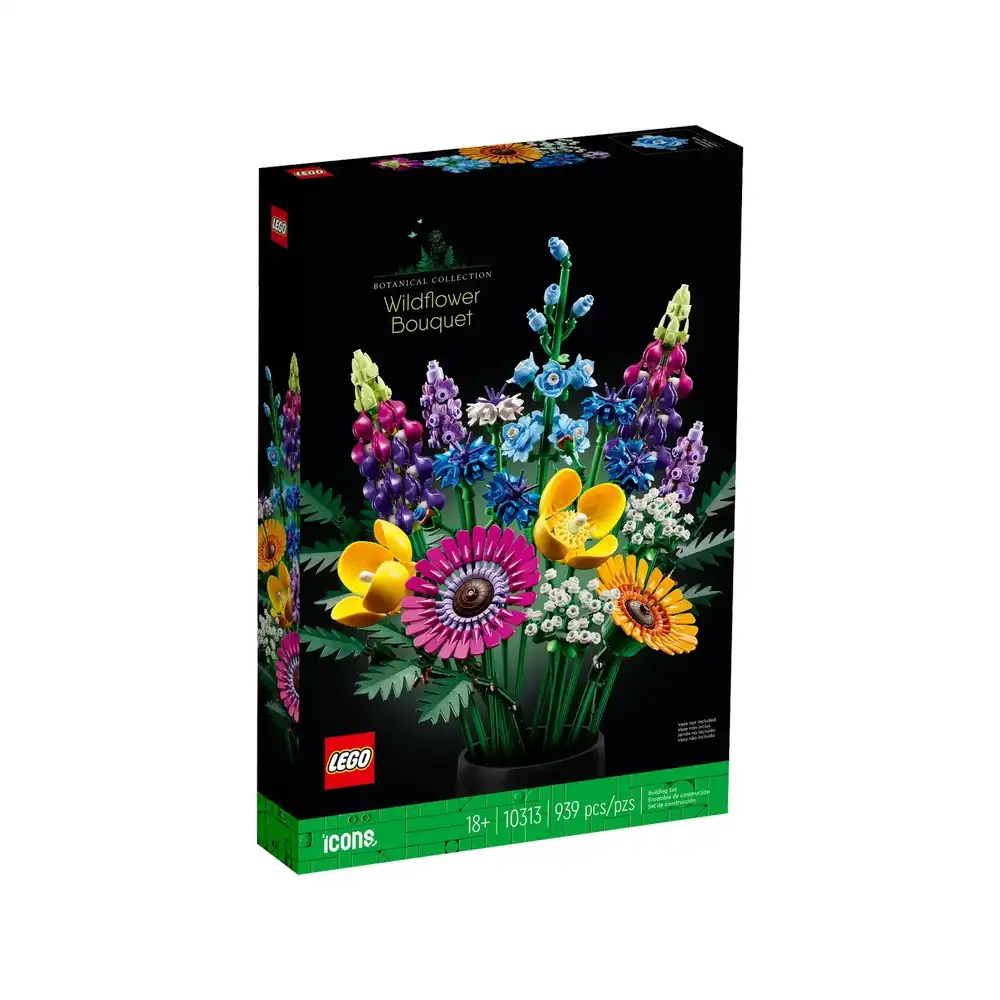 LEGO - Wildflower Bouquet 939 Pieces - 10313