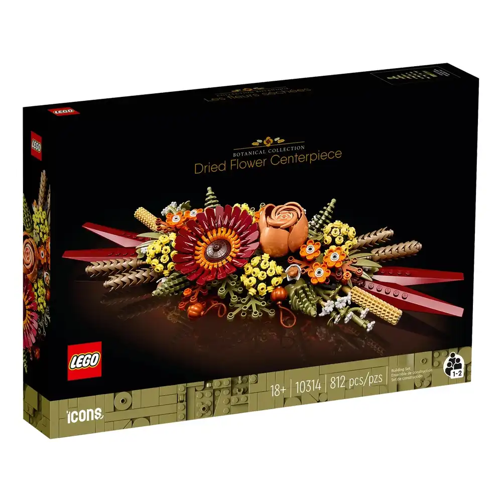 LEGO - Icons Dried Flower Centerpiece 812 Pieces - 10314