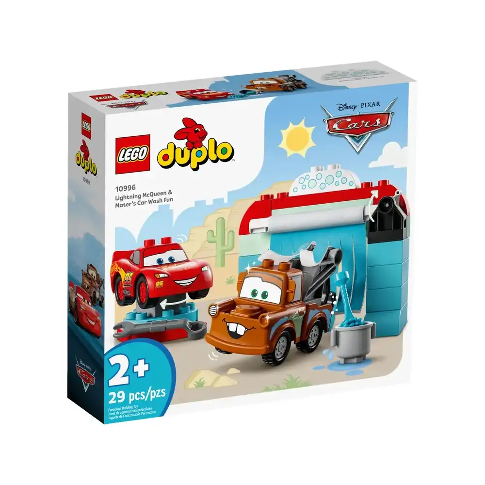 LEGO - Duplo Lightning McQueen & Mater's Car Wash Fun 29 Pieces - 10996