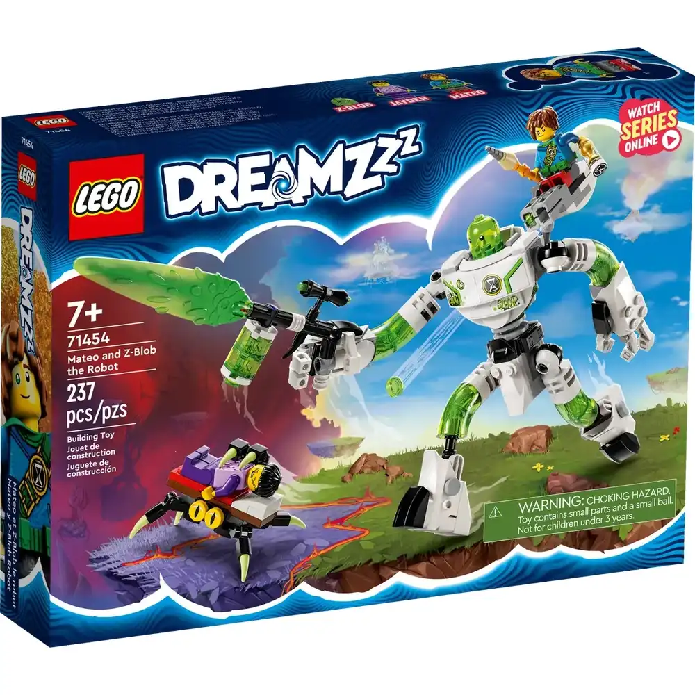 LEGO - Dreamzzz Mateo and Z-Blob the Robot 237 Pieces - 71454