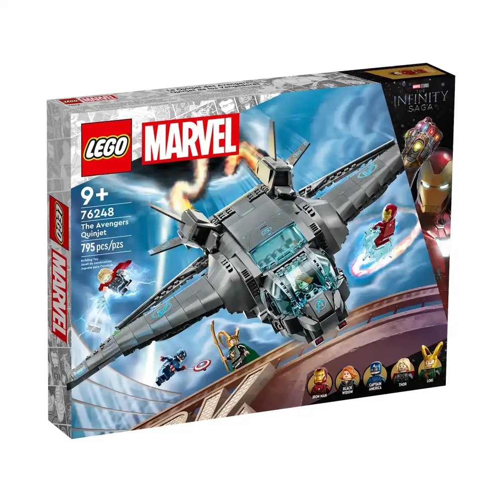LEGO - Marvel The Avengers Quinjet 795 Pieces - 76248
