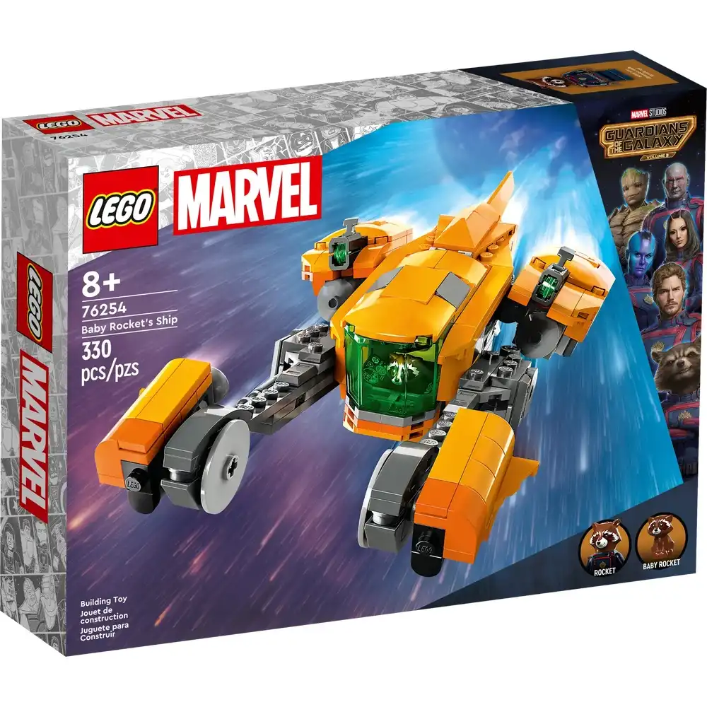LEGO - Marvel Baby Rocket's Ship 330 Pieces - 76254