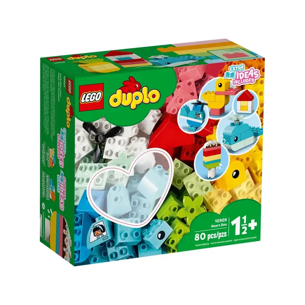 LEGO - Duplo Heart Box 80 Pieces - 10909