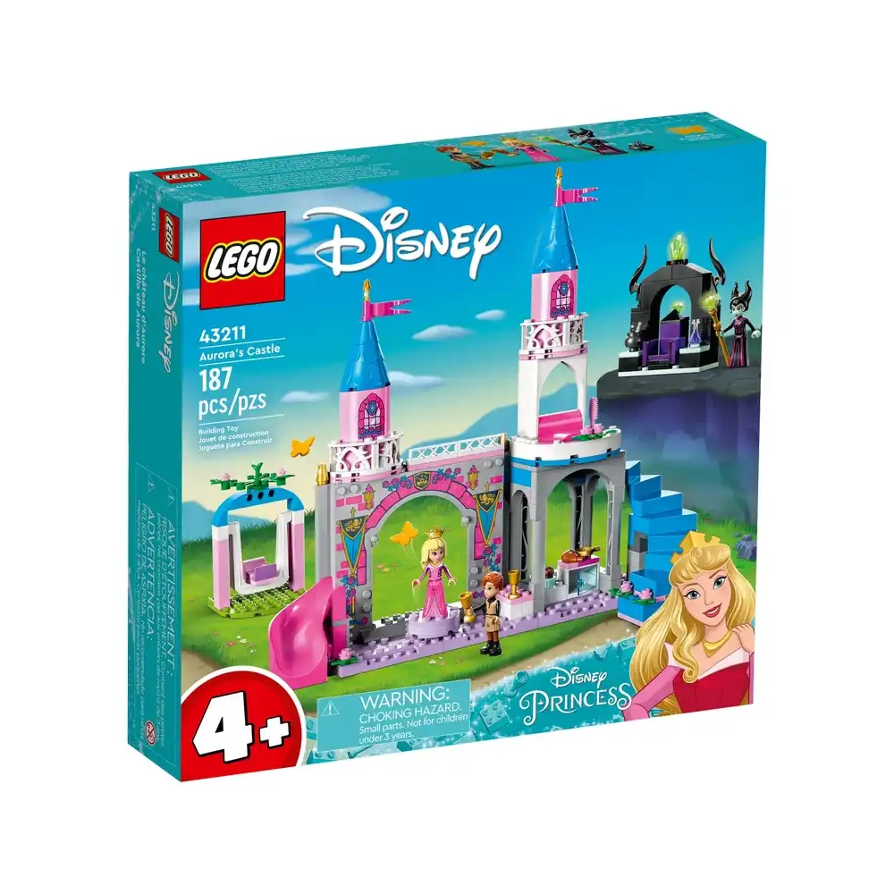 LEGO - Disney Auroras Castle 187 Pieces - 43211