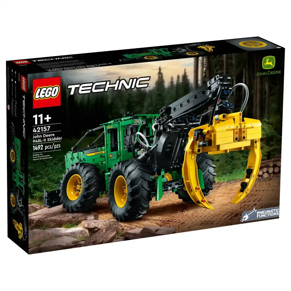 LEGO - Technic John Deere 948L-II Skidder 1492 Pieces - 42157