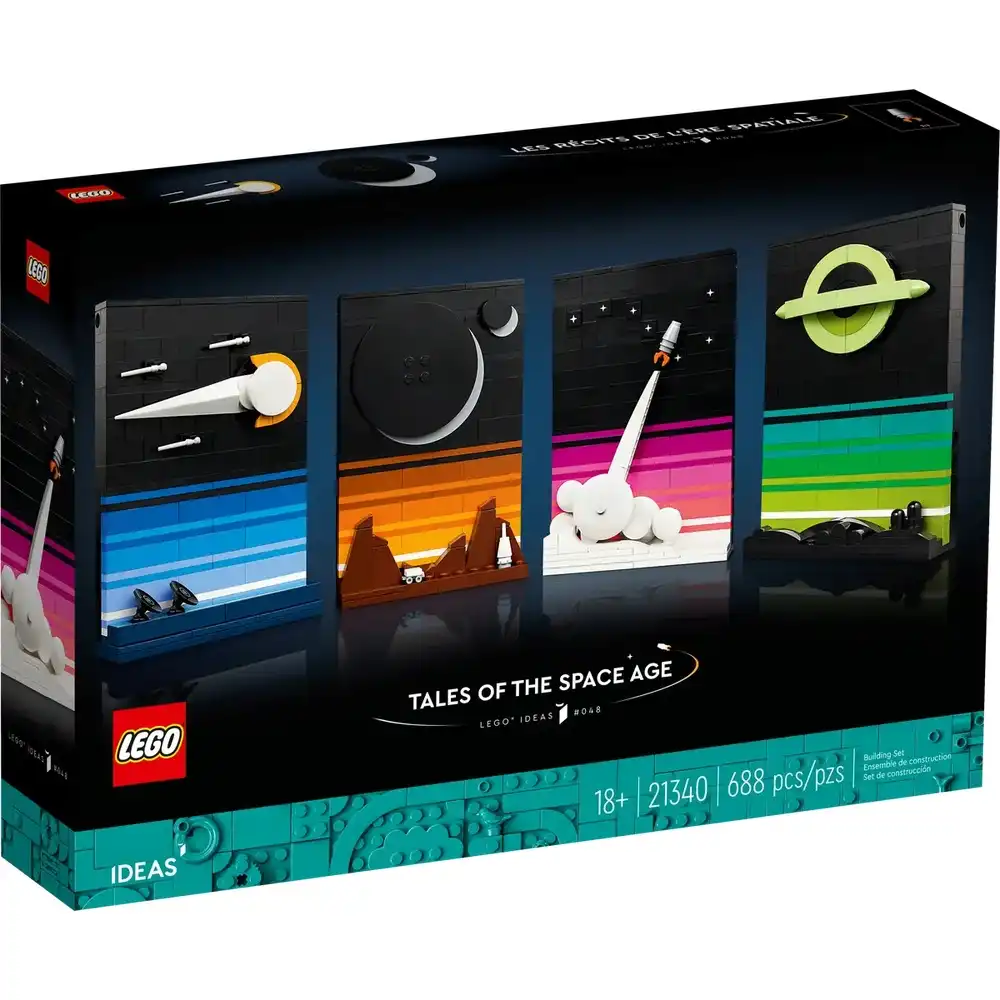 LEGO - IDEAS Tales of the Space Age 688 Pieces - 21340