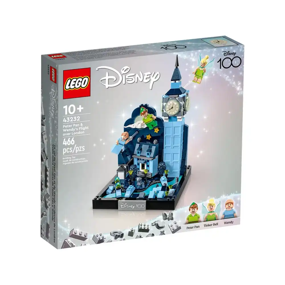 LEGO - Peter Pan & Wendy's Flight over London 466 Pieces - 43232