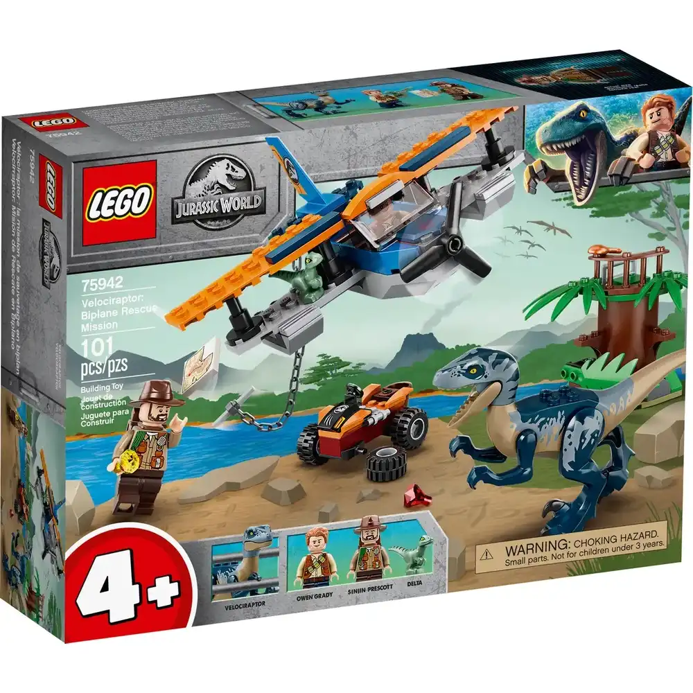 LEGO - Jurassic World Baby Dinosaur Rescue Center 139 Pieces - 76963