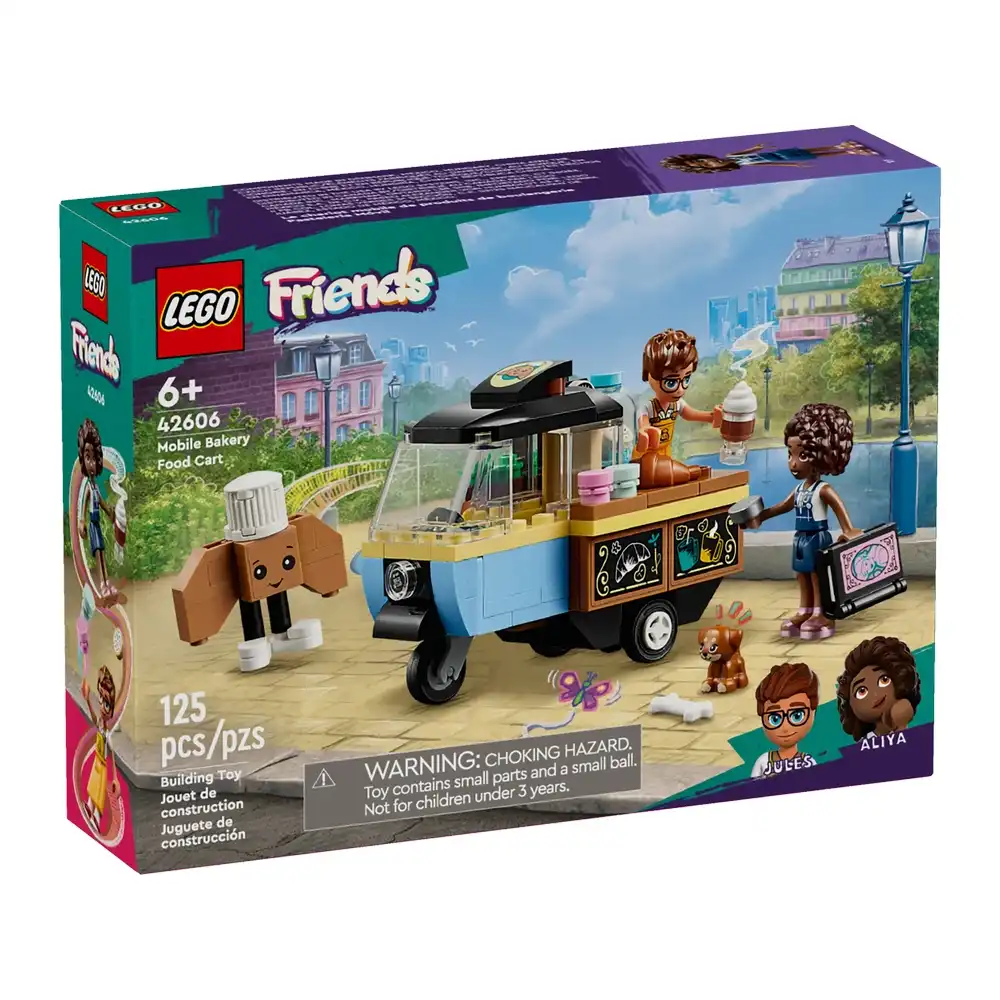 LEGO - Friends Mobile Bakery Food Cart 125 Pieces - 42606
