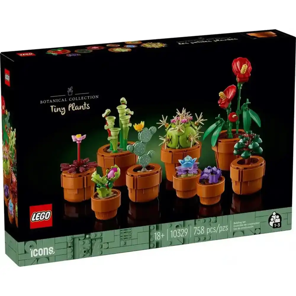 LEGO - Icons Tiny Plants 758 Pieces - 10329