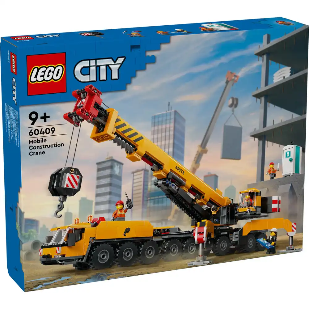 LEGO - City Yellow Mobile Construction Crane 1116 Pieces - 60409