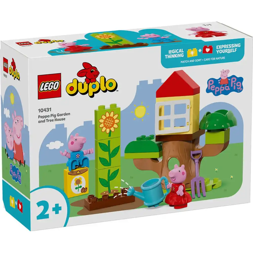 LEGO - Dulpo Peppa Pig Garden and Tree House 20 Pieces - 10431