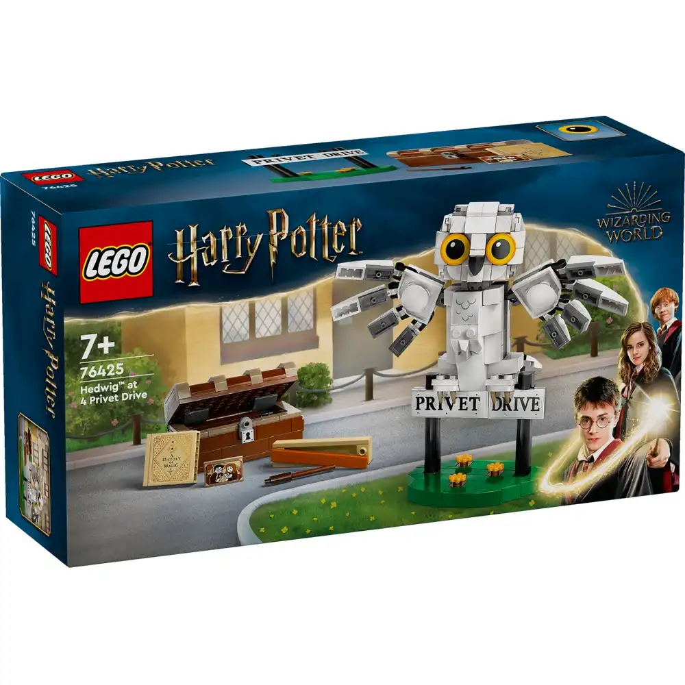 LEGO - Harry Potter Hedwig at 4 Privet Drive 337 Pieces - 76425