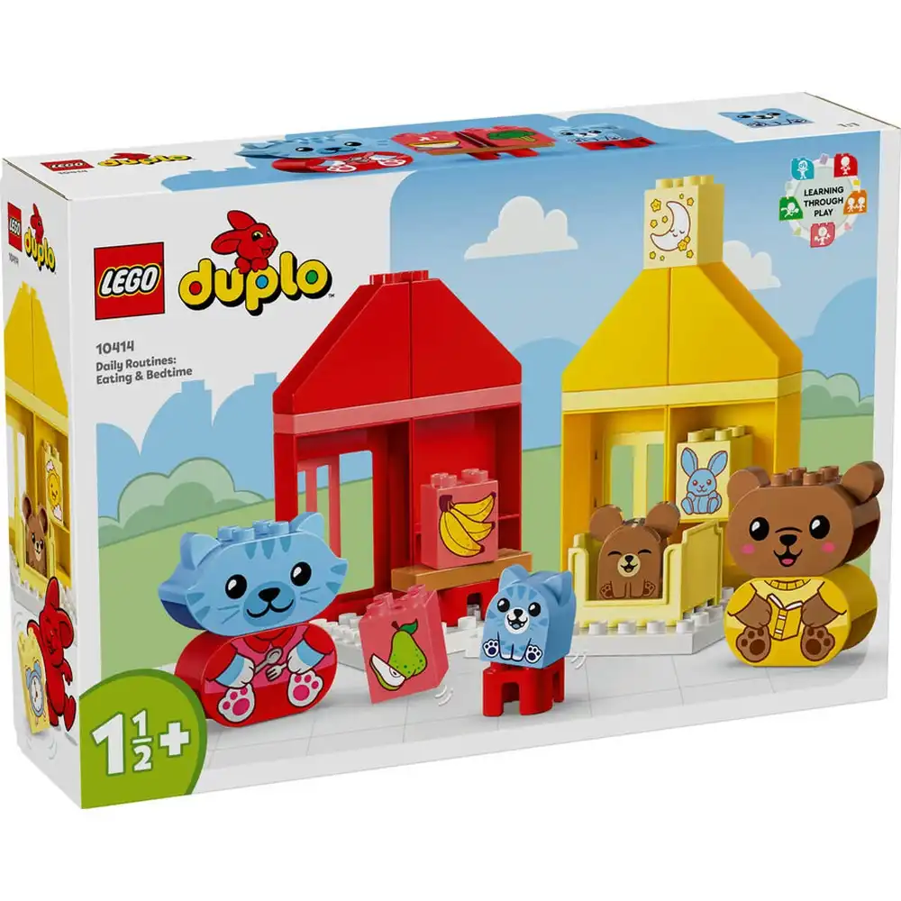 LEGO - Dulpo Daily Routines: Eating & Bedtime 28 Pieces - 10414