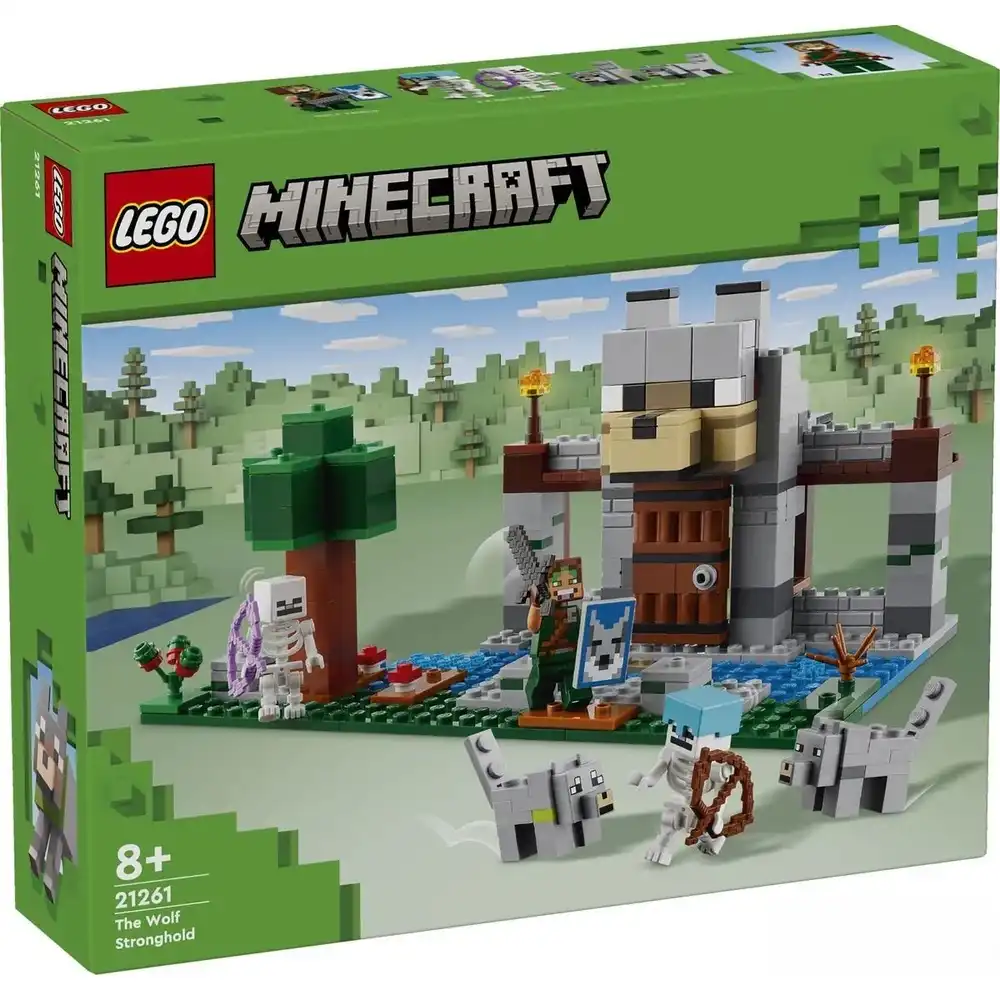 LEGO - Minecraft The Wolf Stronghold 312 Pieces - 21261