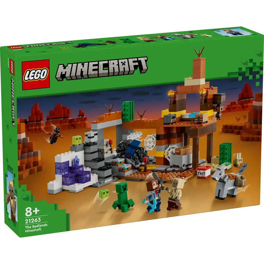 LEGO - Minecraft The Badlands Mineshaft 538 Pieces - 21263
