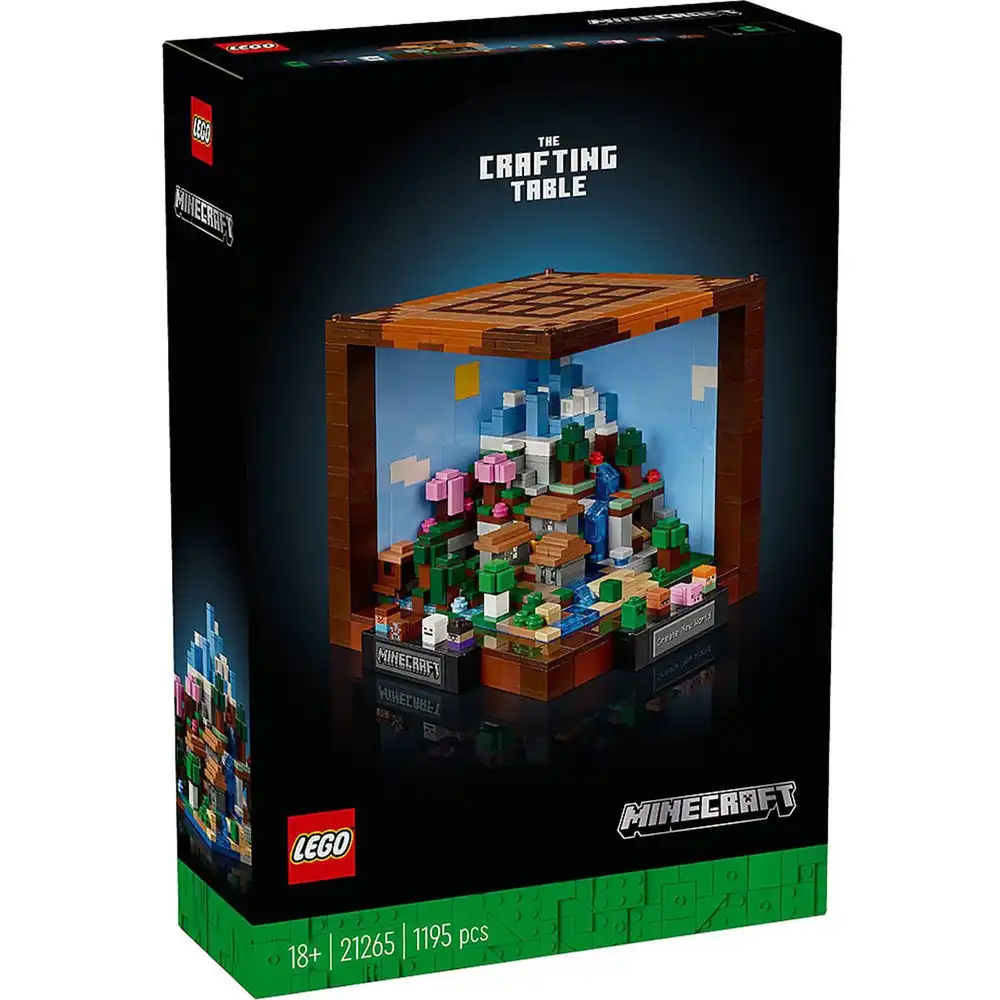 LEGO - Minecraft The Crafting Table 1179 Pieces - 21265
