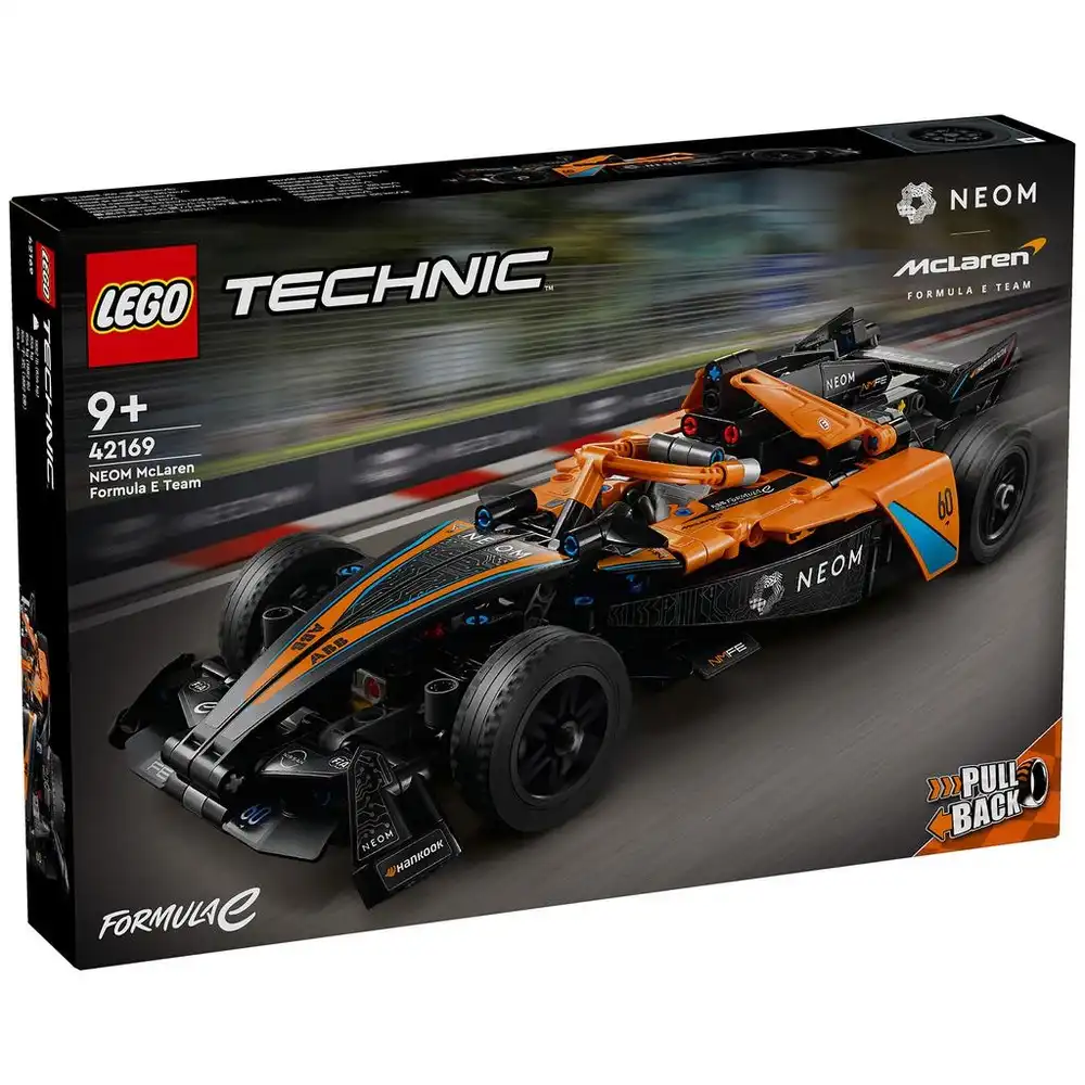 LEGO - Technic Neom McLaren Formula E Race Car 452 Pieces - 42169