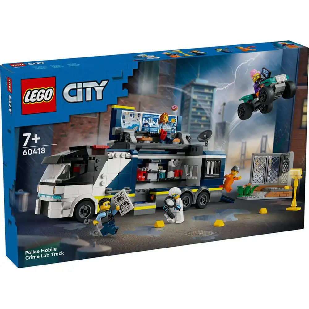 LEGO - City Police Mobile Crime Lab Truck 674 Pieces - 60418
