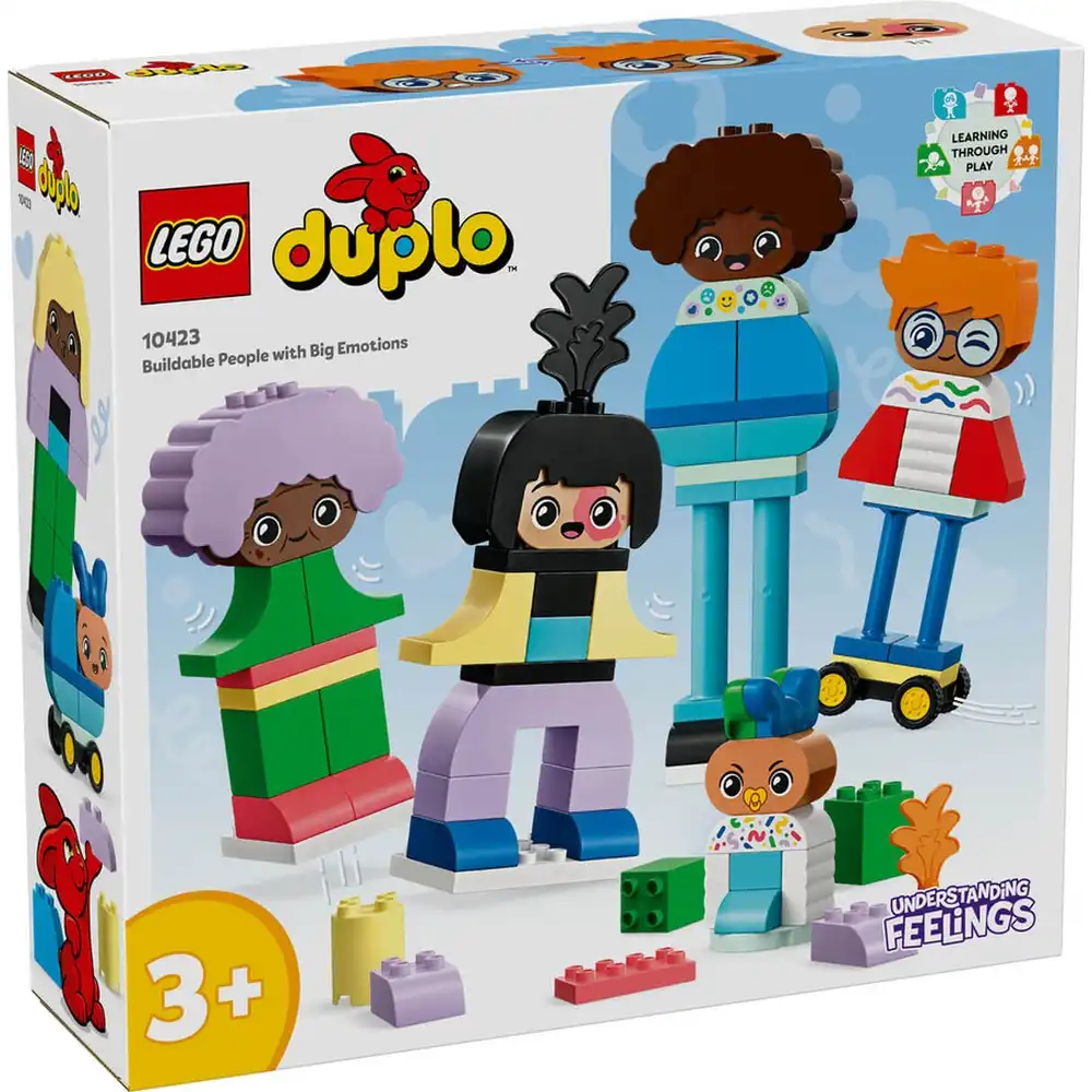 LEGO - Duplo Buildable People with Big Emotions 71 Pieces - 10423