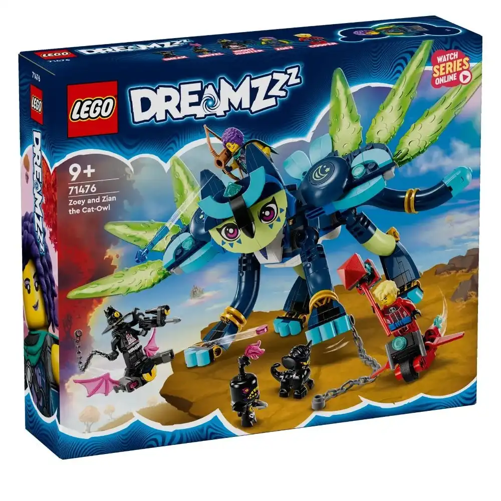 LEGO - Dreamzzz Zoey and Zian the Cat-Owl 437 Pieces - 71476