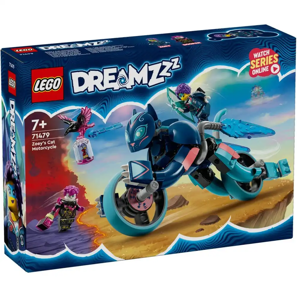 LEGO - Dreamzzz Zoey's Cat Motorcycle 226 Pieces - 71479