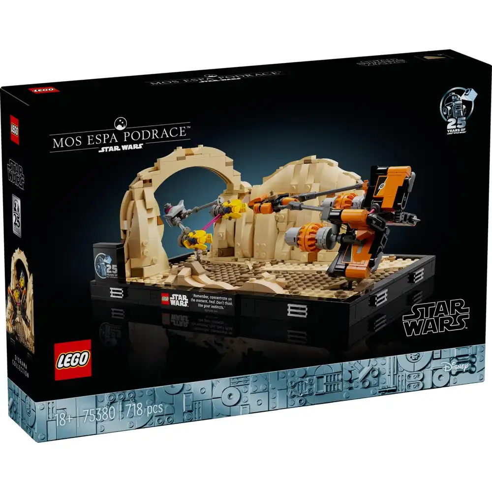 LEGO - Star Wars Mos Espa Podrace Diorama 718 Pieces - 75380