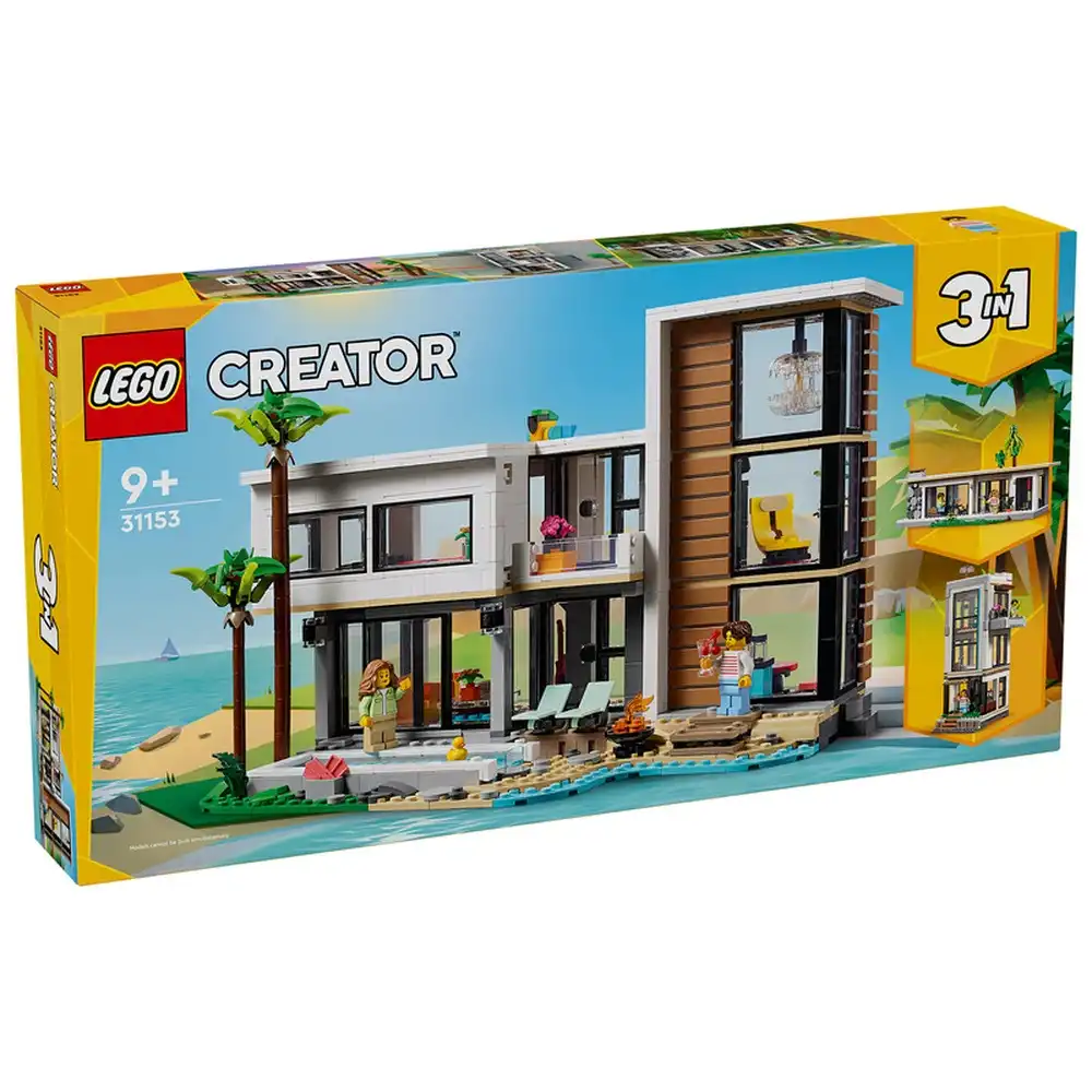 LEGO - Creator Modern House 939 Pieces - 31153